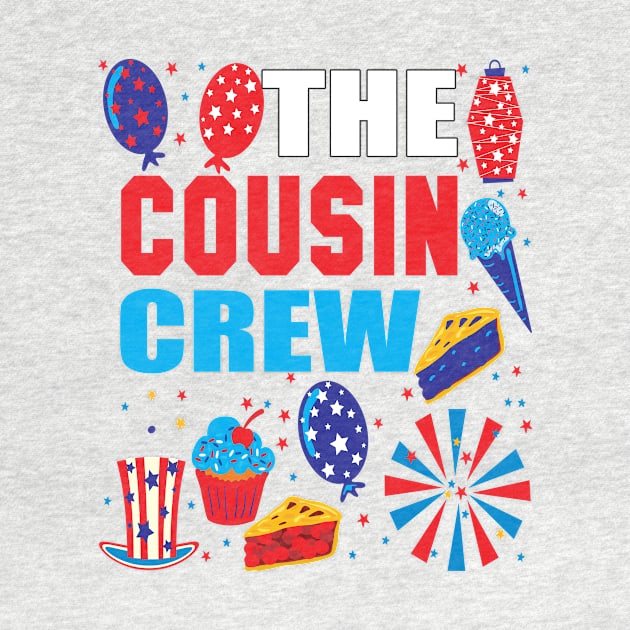 The cousin crew 4th of july family reunion gift. by DODG99